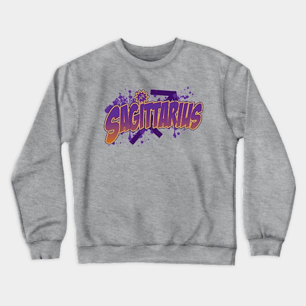 Sagittarius Crewneck Sweatshirt by WhatProductionsBobcaygeon